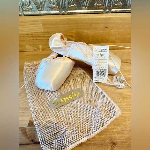Sansha Pointe Shoes Ballet Toe Shoes - Picture 6 of 11